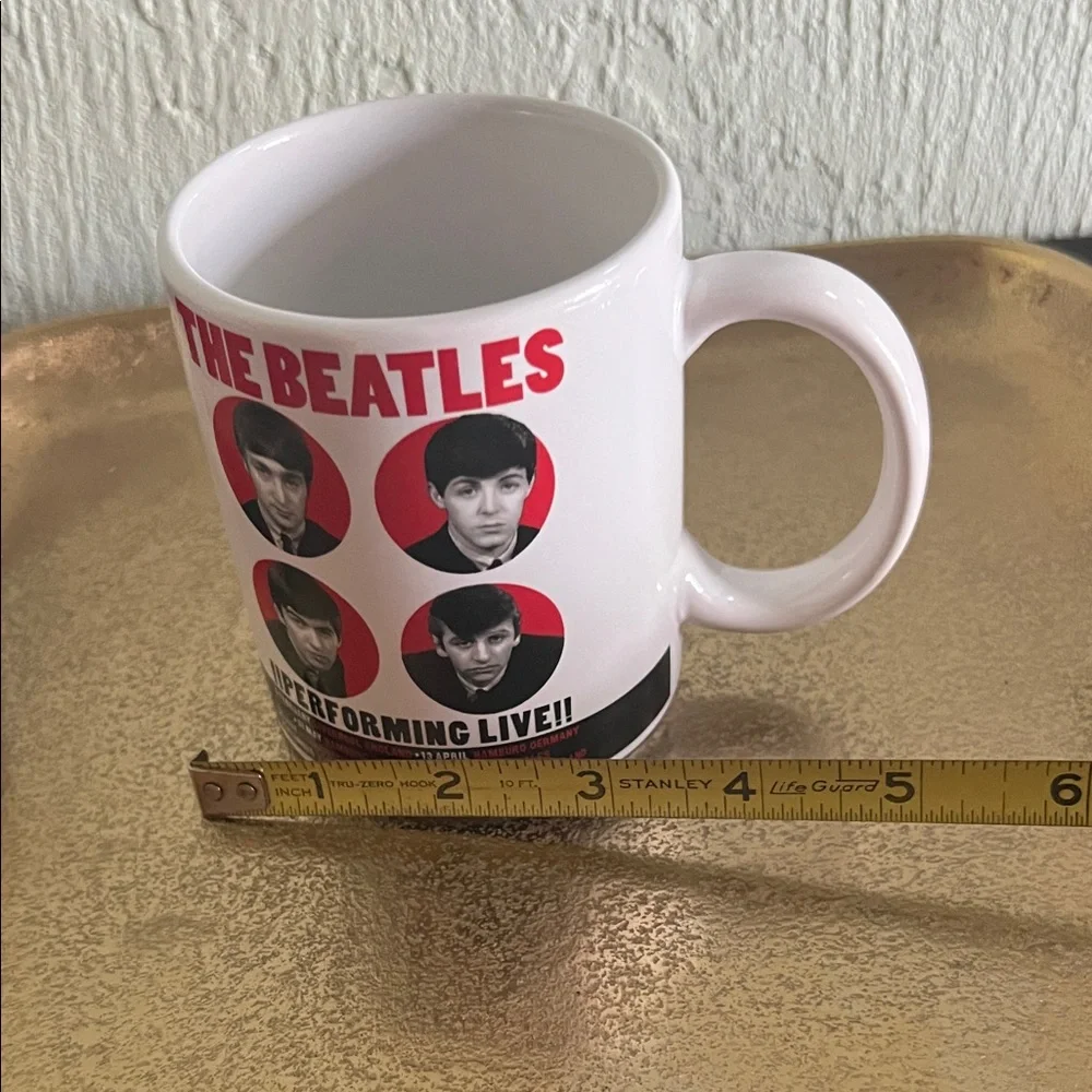 #1393=The Beatles White Mug - Picture 4 of 11